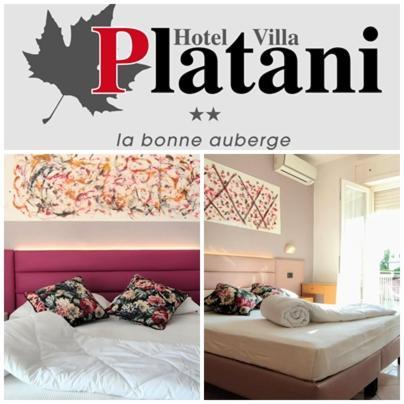 Hotel Villa Platani Riccione Eksteriør billede