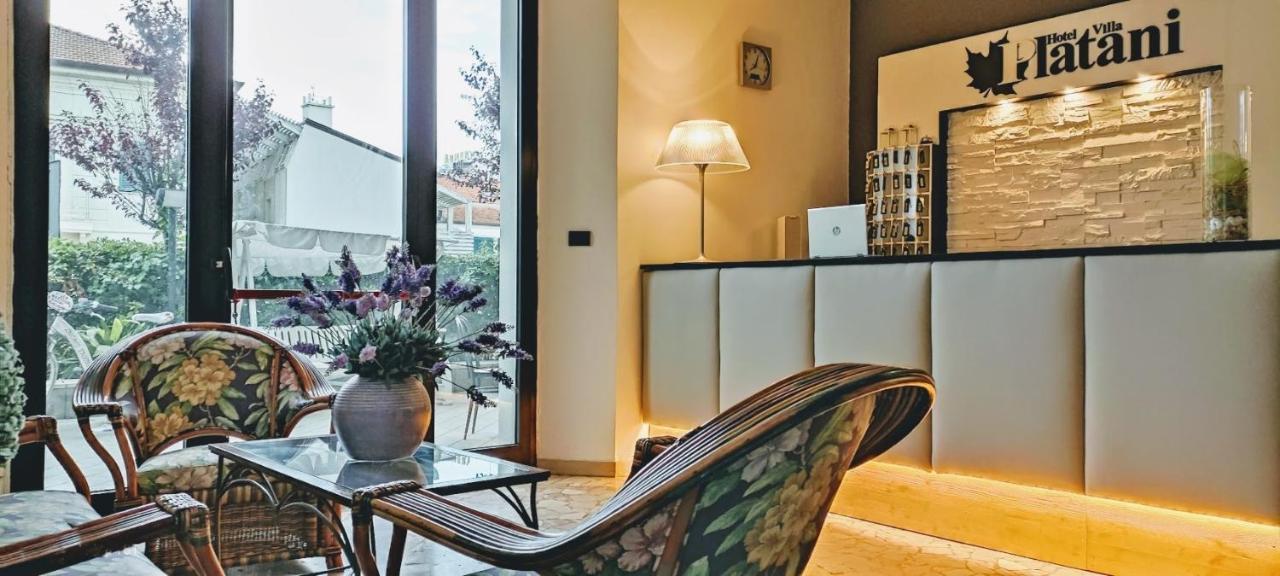 Hotel Villa Platani Riccione Eksteriør billede
