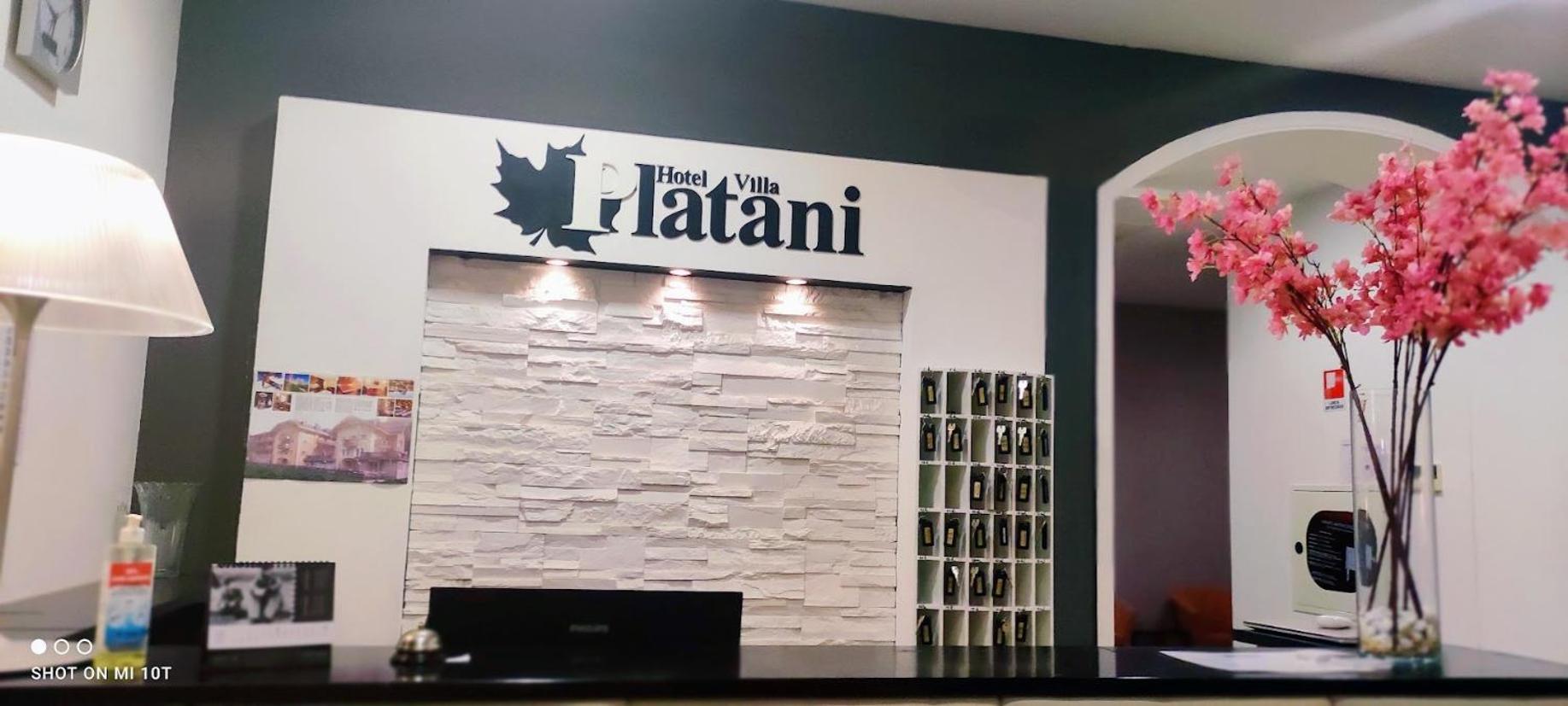 Hotel Villa Platani Riccione Eksteriør billede